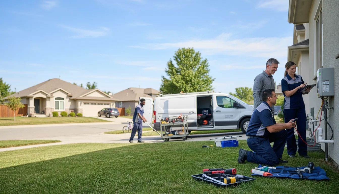 Tankless water heater service in Isabella, PA